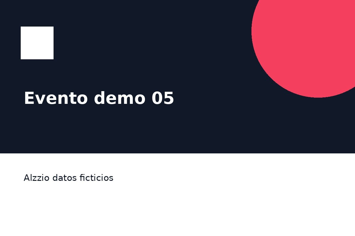 Imagen del evento