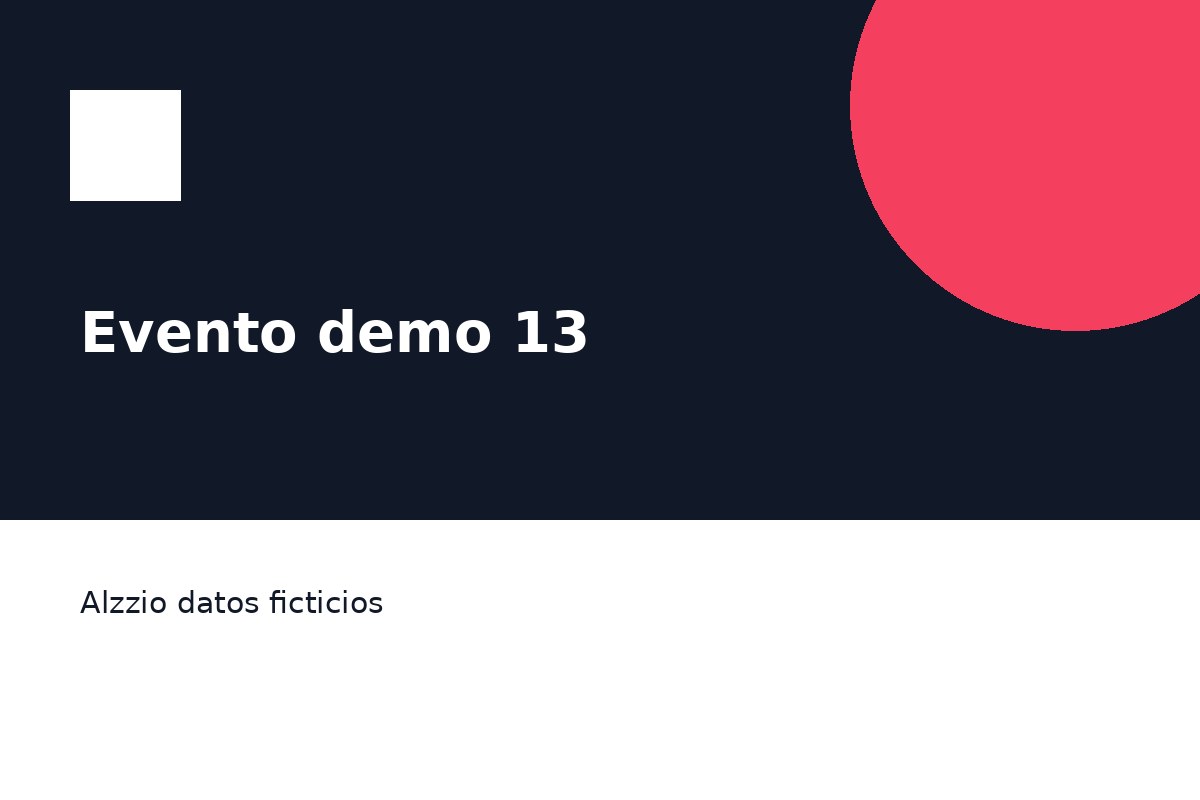 Imagen del evento