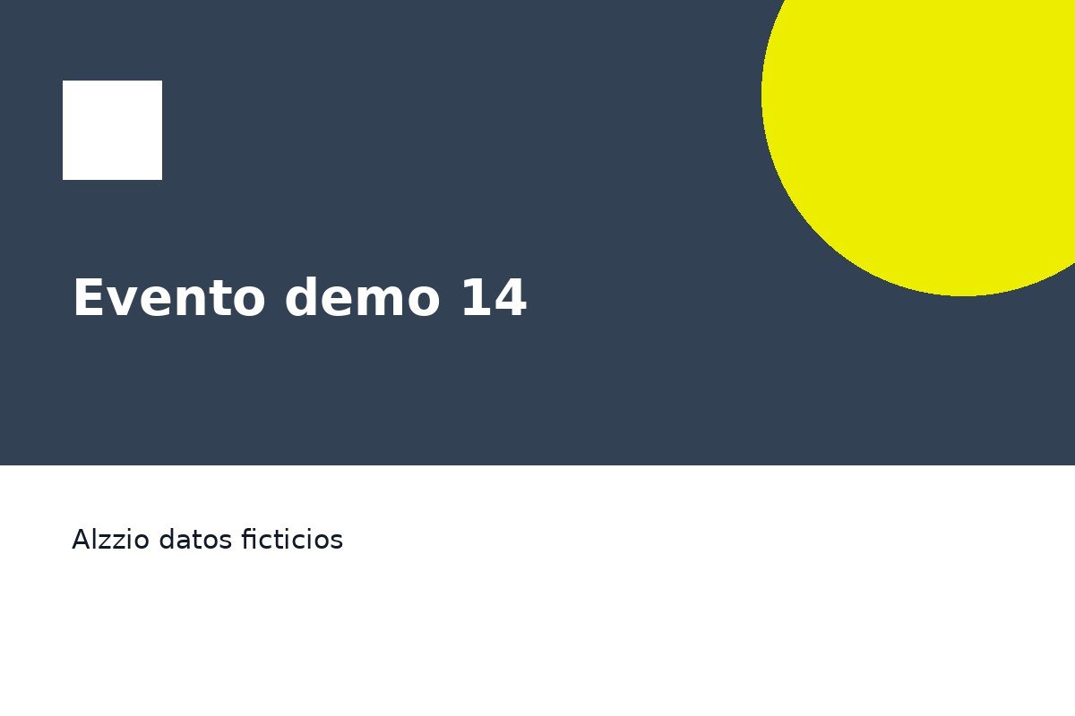 Imagen del evento